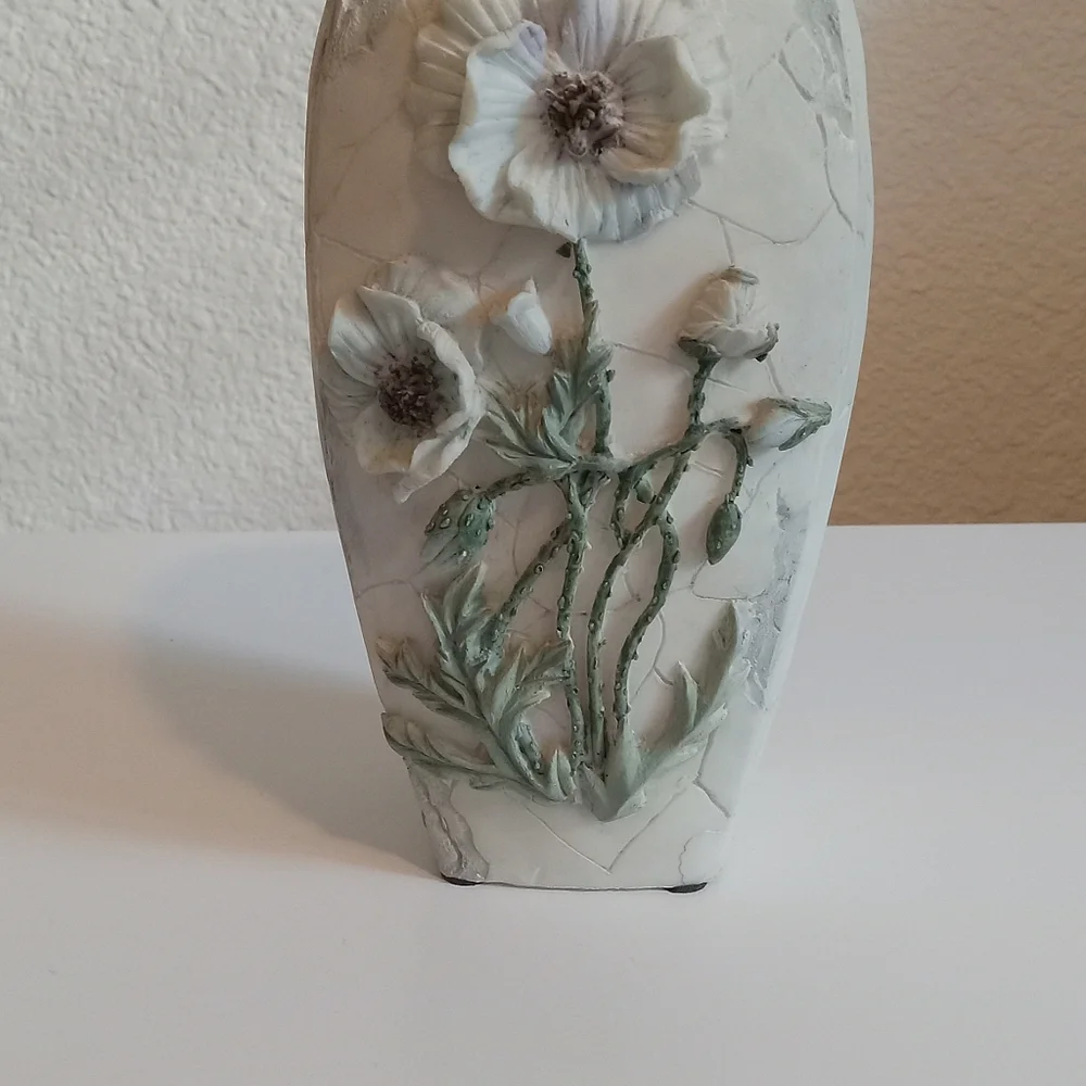 Flower ceramic vase - Picture 2 of 3